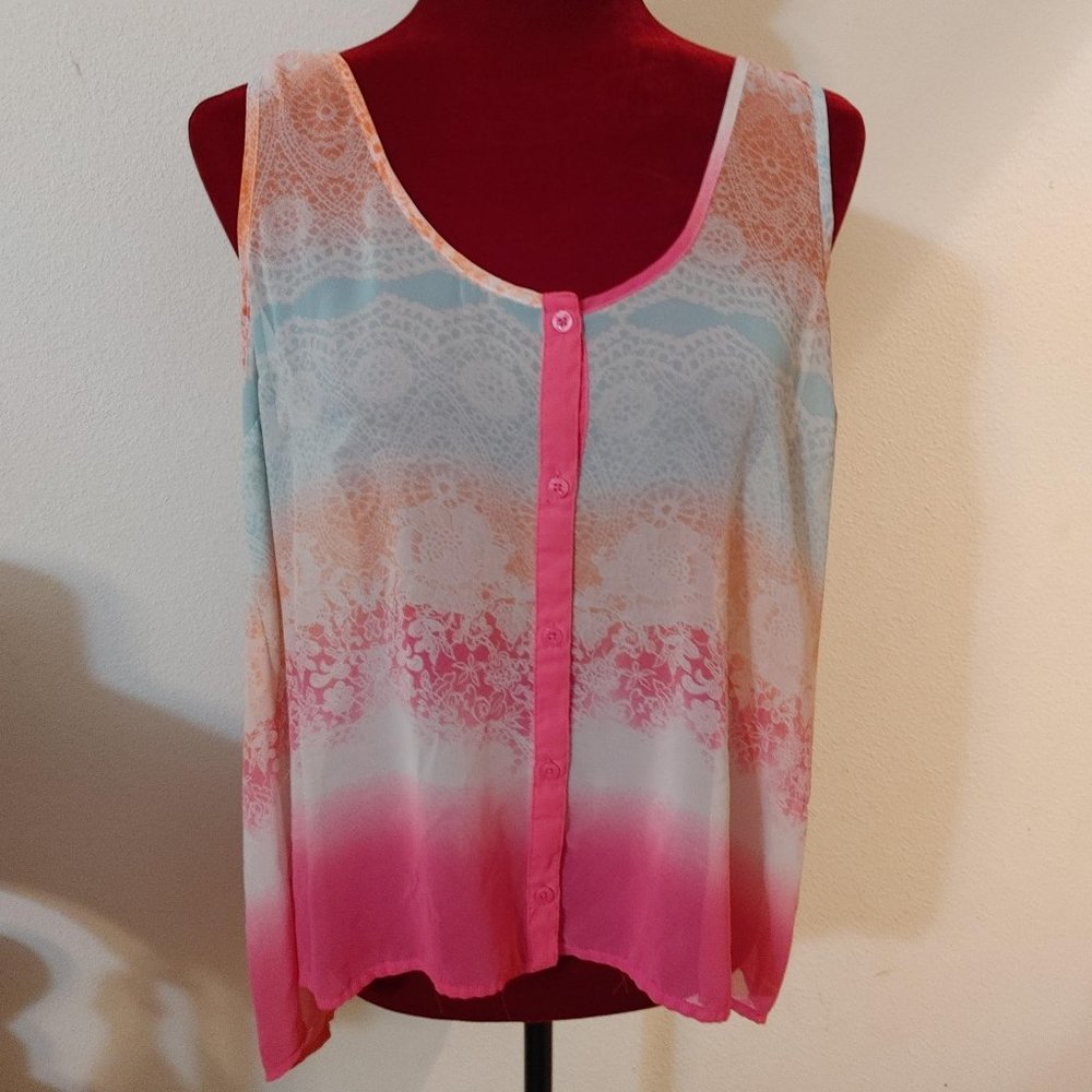 Multicolored Island Casual Women's top